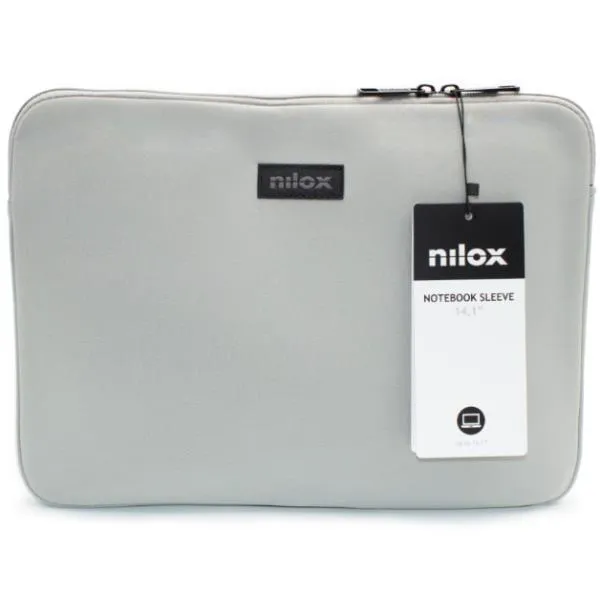 Nilox Funda Color Sleeve Portátil De 14,1 Gris