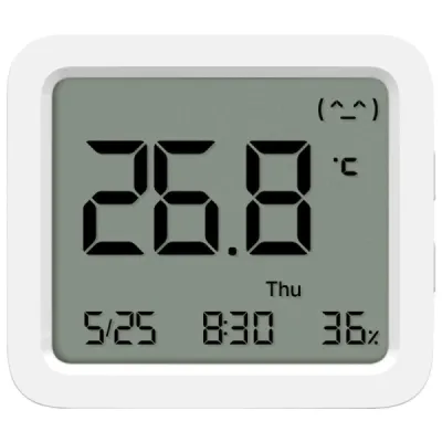 Xiaomi Mi Temperature and Humidity Monitor 3 - Bluetooth, 0 a 60ºC, 0% a 99% RH, Blanco