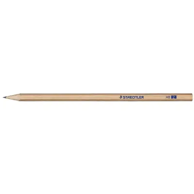 Staedtler Noris Natural 130 Lápiz de Grafito Hexagonal HB - Madera Certificada FSC