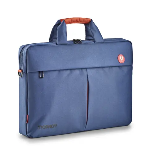 Maletin De Portatil 15.6" Ngs Seaman Azul Con Bolsillo Exterior