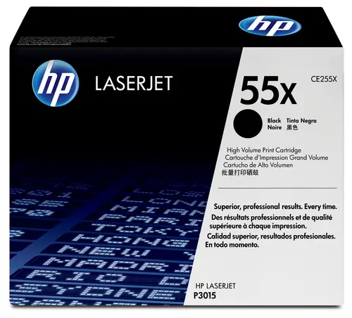 HP Toner Negro LaserJet P3011/P3015 - 55X