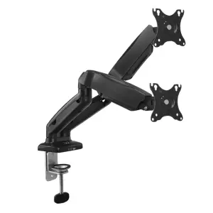 Ewent Soporte de Escritorio para 2 Monitores de 13-34" - VESA 100x100 - Hasta 9 kg - Negro