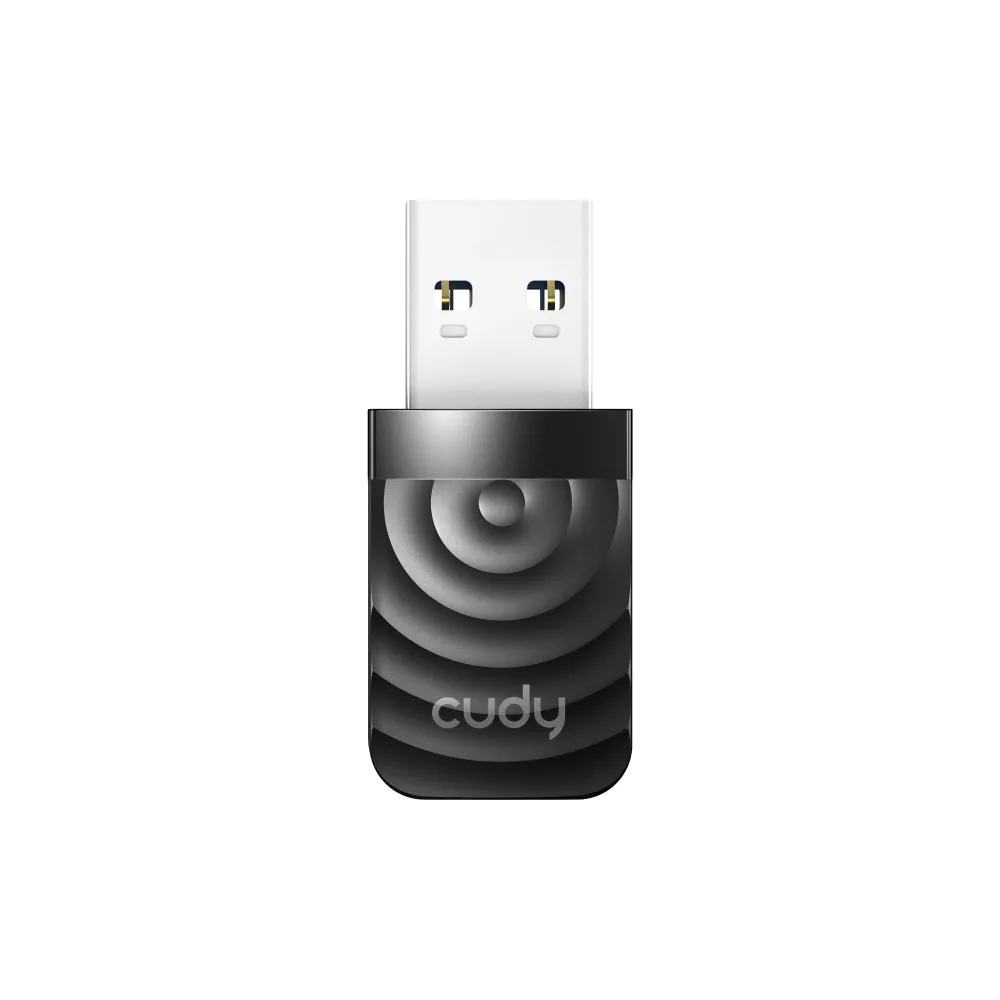 Cudy WU1300S Adaptador Wi-Fi USB 3.0 AC1300 Doble Banda - Hasta 867Mbps en 5GHz
