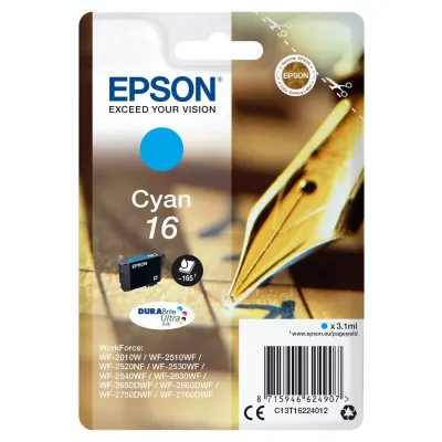 Epson T1622 Cartucho de Tinta Original Cyan