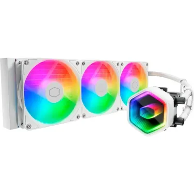 Cooler Master MasterLiquid 360 Core II Refrigeración Líquida ARGB 280W Blanco
