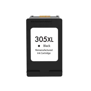 HP 305XL Negro Cartucho de Tinta Remanufacturado - Muestra Nivel de Tinta
