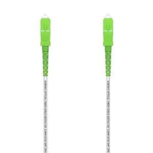 AISENS A152-0499 Cable de Fibra Óptica e InfiniBand 15m SC Blanco