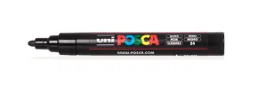 POSCA PC-5M Marcador No Permanente Punta Bala 1,8-2,5 mm Negro