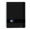 Oxford Agenda Anual Live&Go Espiral A5 128H SV Negro 2026