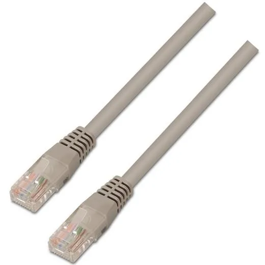 Aisens Cable de Red RJ45 Cat.6 UTP AWG24 1.0m 10/100/1000 Mbit/s Color Gris