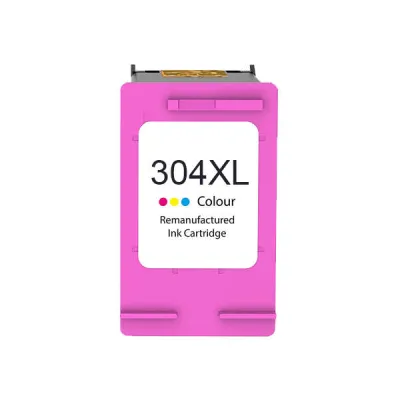 HP 304XL Remanufacturado Color Cartucho de Tinta - Reemplaza N9K07AE/N9K05AE/B7RT9AE/B7RT6AE