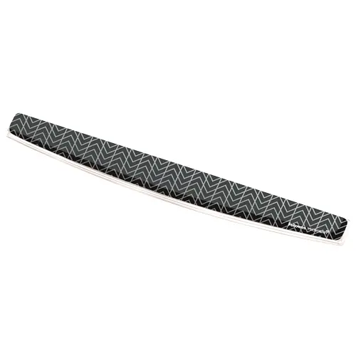 Fellowes Reposamuñecas Para Teclado Blanco y Negro