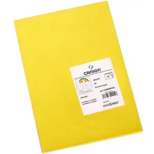 Iris Cartulina 297X420mm 185gr Amarillo Canario - Paquete de 50 Unidades