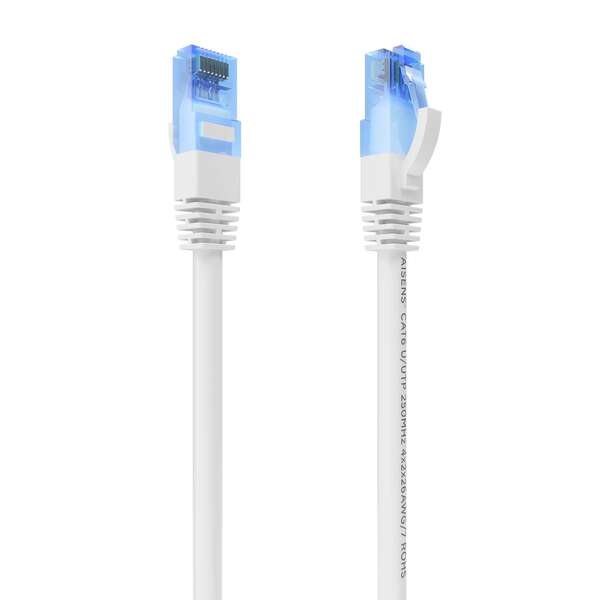 Aisens Cable De Red Latiguillo Rj45 Cat.6 Utp Awg26 Cca - 3.0M - Color Blanco