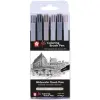 Talens Koi Colouring Brush Pen Estuche 6 Unidades Punta Pincel Surtidos Urbanos