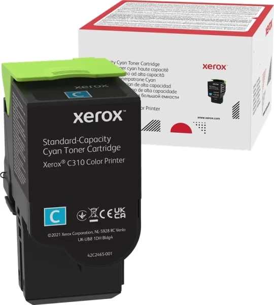 Xerox C310/C315 Cyan Cartucho De Toner Original - 006R04357