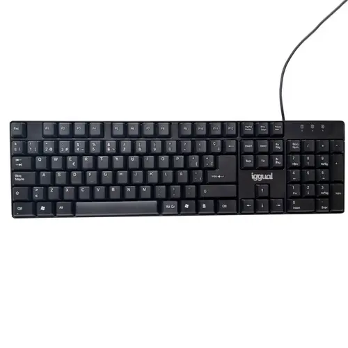 Iggual Teclado Usb Estándar Ck-Frameless-105T