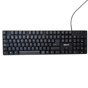 iggual Teclado USB Estándar CK-FRAMELESS-105T