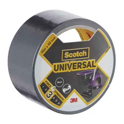 Scotch Cinta Adhesiva 48mm x 10m - Color Negro