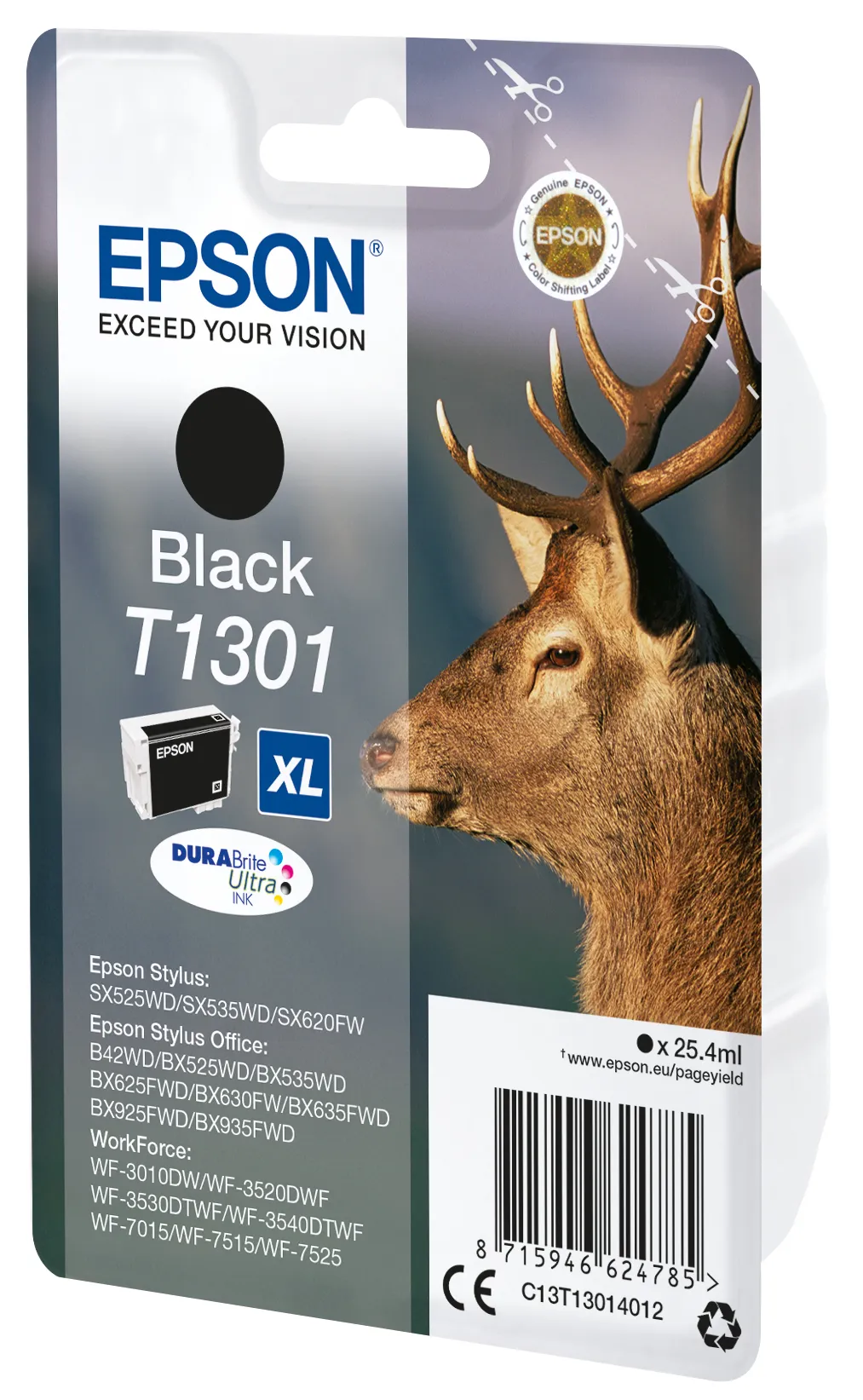 Epson T1301 Cartucho de Tinta Negro Original