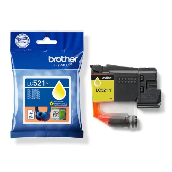 Brother Tinta Amarilla para DCP-J1260W/J1310DW/J1360DW