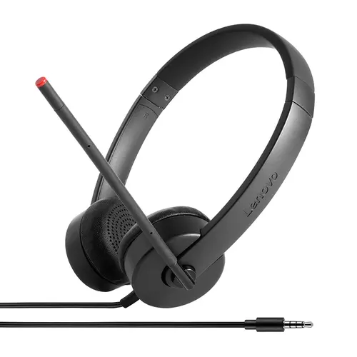Headset Lenovo Jack 3.5Mm Estereo Analog - Sonido De Calidad