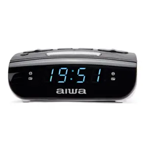 Aiwa CR-15BK Radio Despertador Doble Alarma FM