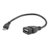 Gembird Cable USB 2.0 A a Micro-USB B 0.15m Negro