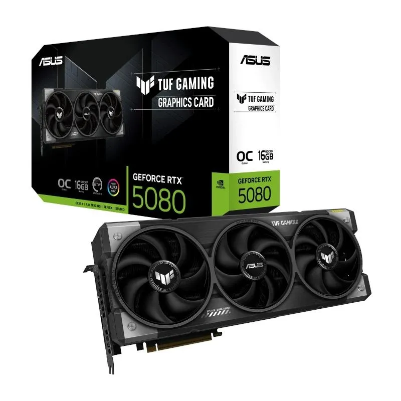 Asus Vga Nvidia Tuf Rtx 5080 Oc 16G Gaming Ddr7