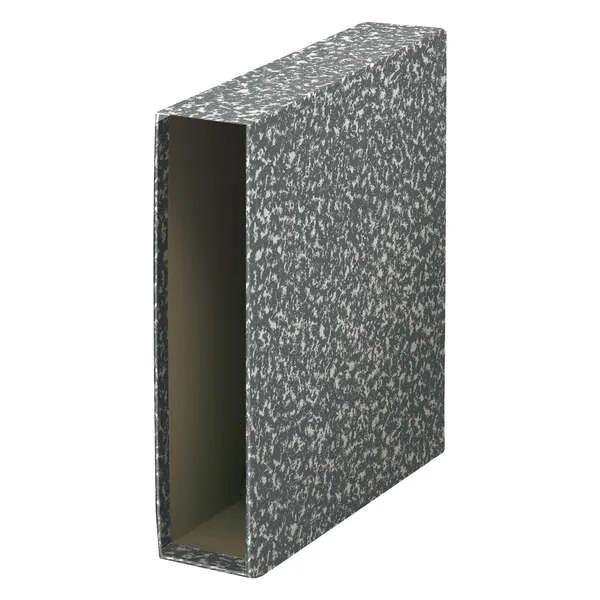 Dohe Funda Archivador Archiplás Folio Lomo Ancho Cartón Forrado Gris Jaspeado