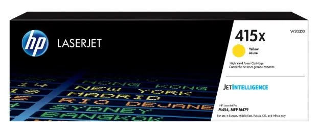 Hp Toner Amarillo Laserjet M454 Series  - Nº 415X