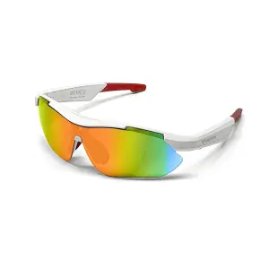 Energy Sistem TrackVibe Sport Music - Gafas Bluetooth Polarizadas UV400+ IPX5, 5h Uso, Mic Blanca