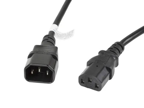 Lanberg Cable De Transmisión C13 A C14 Negro 3 M
