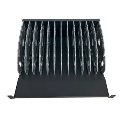 Ewent EW1720 Estante de Carga para Portátiles, Tablets y Smartphones - 12 Ranuras, Compatible con Rack 19