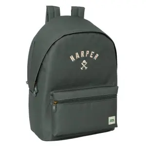 Safta Mochila Doble Para Portátil 15,6" Con USB Harper & Neyer Grey