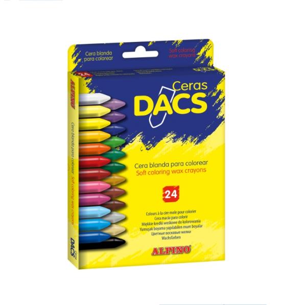 Dacs Ceras Dacs 55Mm Colores Surtidos Estuche 24 Ud
