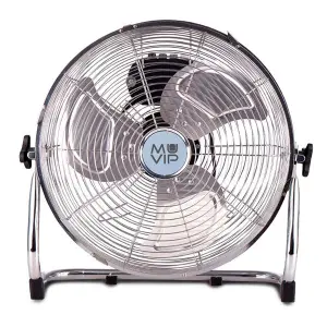 Muvip Ventilador Industrial de Suelo 100W 3 Velocidades Color Plata