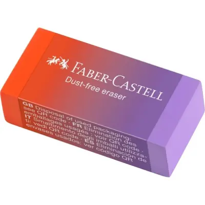 Faber-Castell Expositor Dust Free Flow con 24 Gomas de Borrar Colores Surtidos