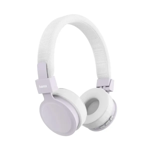 Hama Freedom Lit III Auriculares Bluetooth Plegables con Micrófono Omnidireccional USB-C Blanco