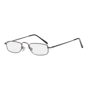 Hama Gafas de Lectura +2.0 Dioptrías Montura Metálica Unisex Color Plata