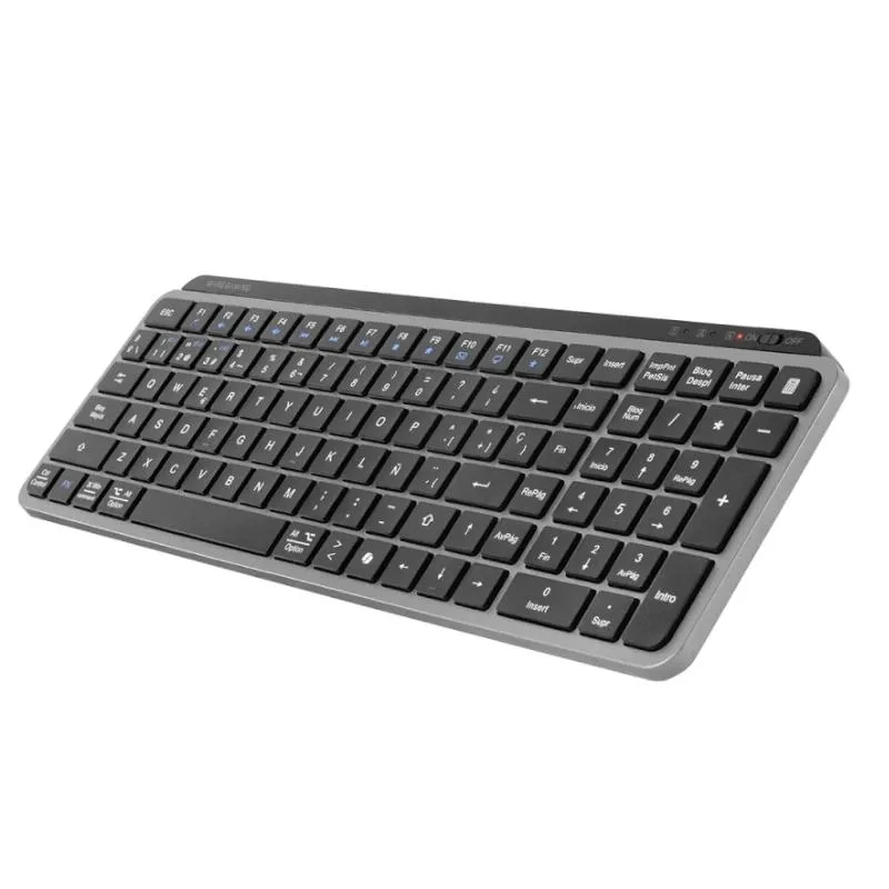 Mars Gaming Teclado Mk-Silenkeyses Bt 5.1+2.4G Pro