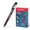 ErichKrause Metrix Bolígrafo Tinta Gel 0.5mm Agarre de Goma Color Negro