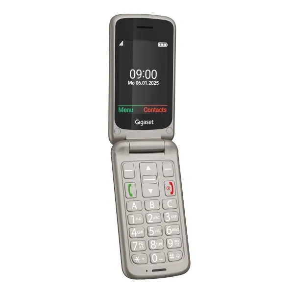 Gigaset Móvil Senior GL595 2.8" SIM Gris Titanio