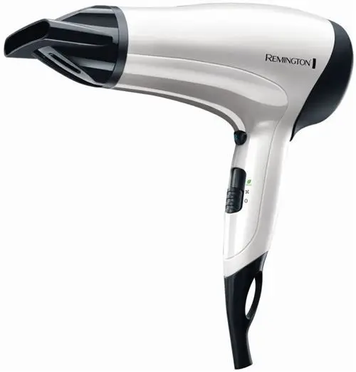 Remington Power Volume 2000 Secador de Pelo 2000W con Tecnología Iónica, 3 Temperaturas y 2 Velocidades, Incluye Difusor y Boquilla Concentradora