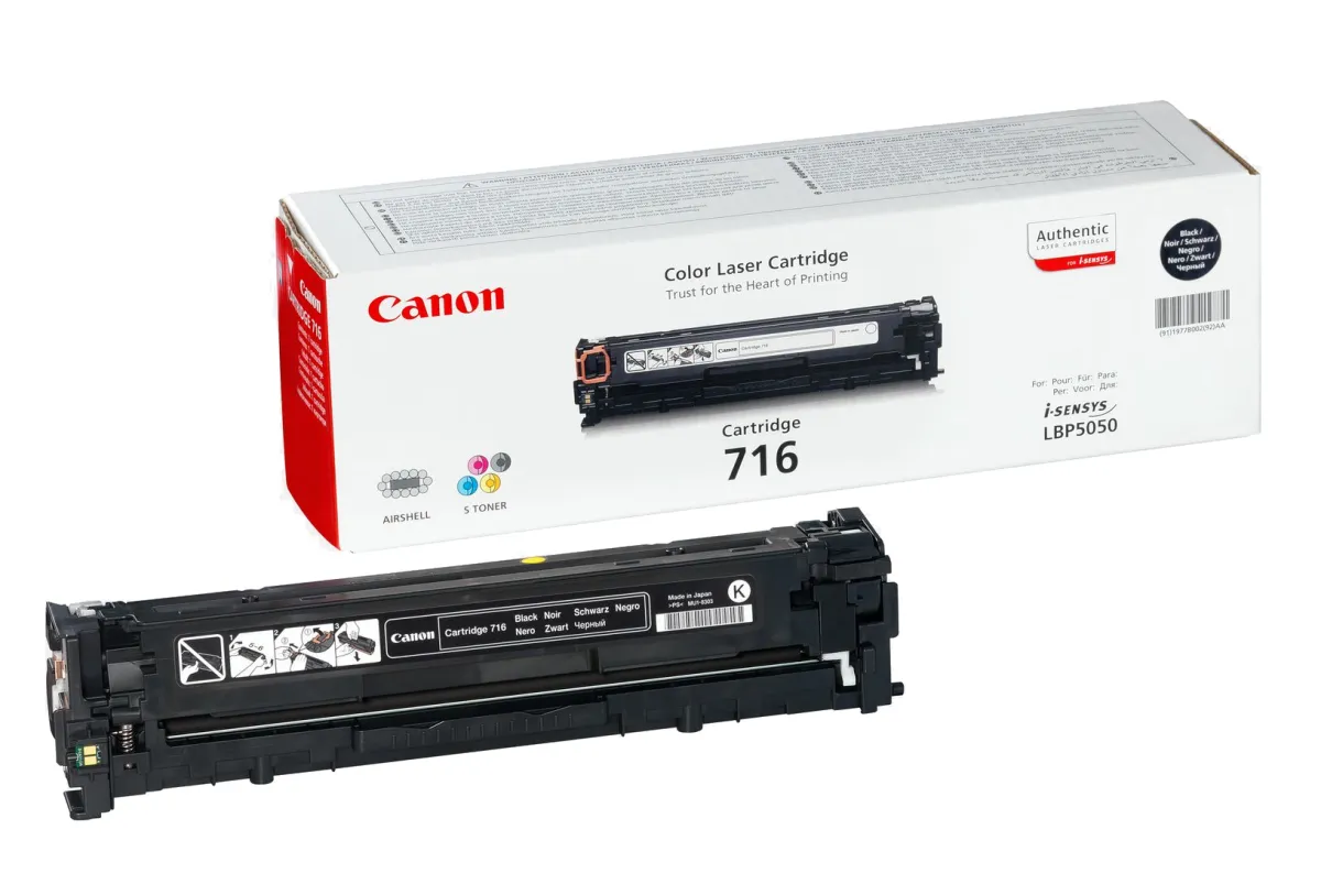 Canon 716 Cartucho de Tóner Original Negro