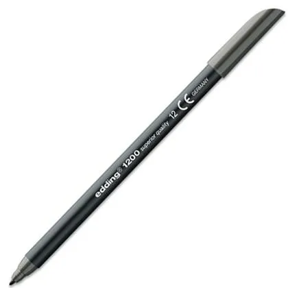 Edding Rotulador 1200 Punta Fina Gris
