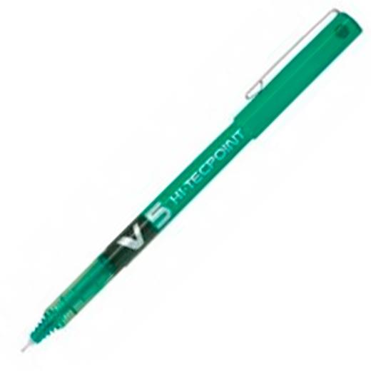 Pilot Roller Tinta Líquida V-5 Hi-Tecpoint Verde
