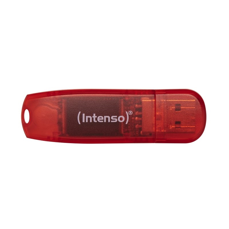 Intenso 3502491 Lápiz Usb 2.0 Rainbow 128Gb Rojo