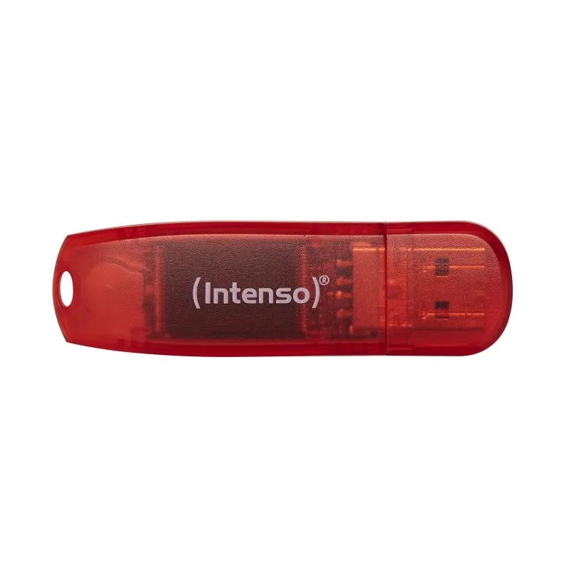 Intenso 3502491 Lápiz Usb 2.0 Rainbow 128Gb Rojo