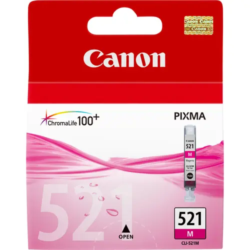 Canon CLI-521 Cartucho de Tinta Original Magenta